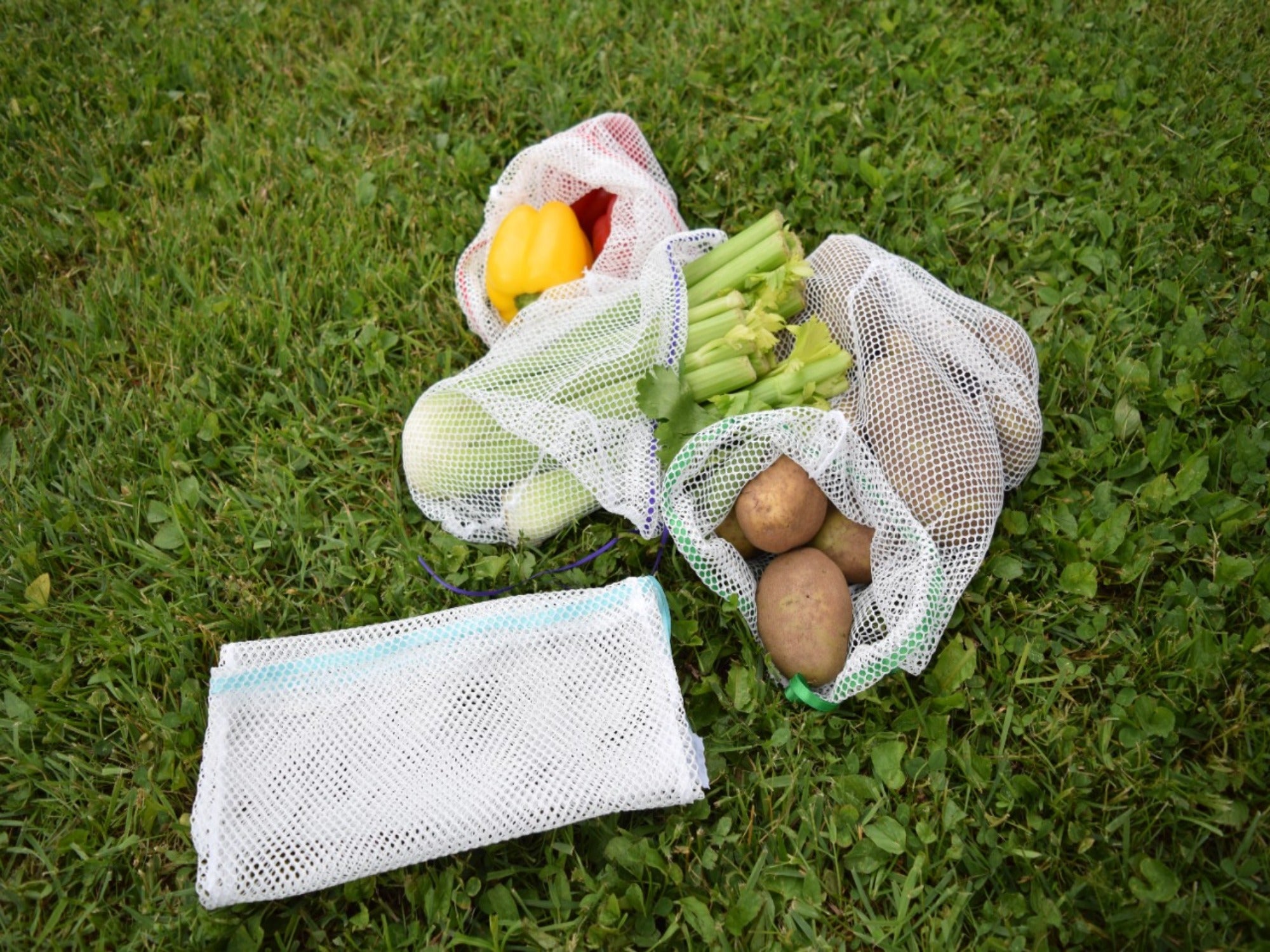 Mesh Produce Bags - 6 pack