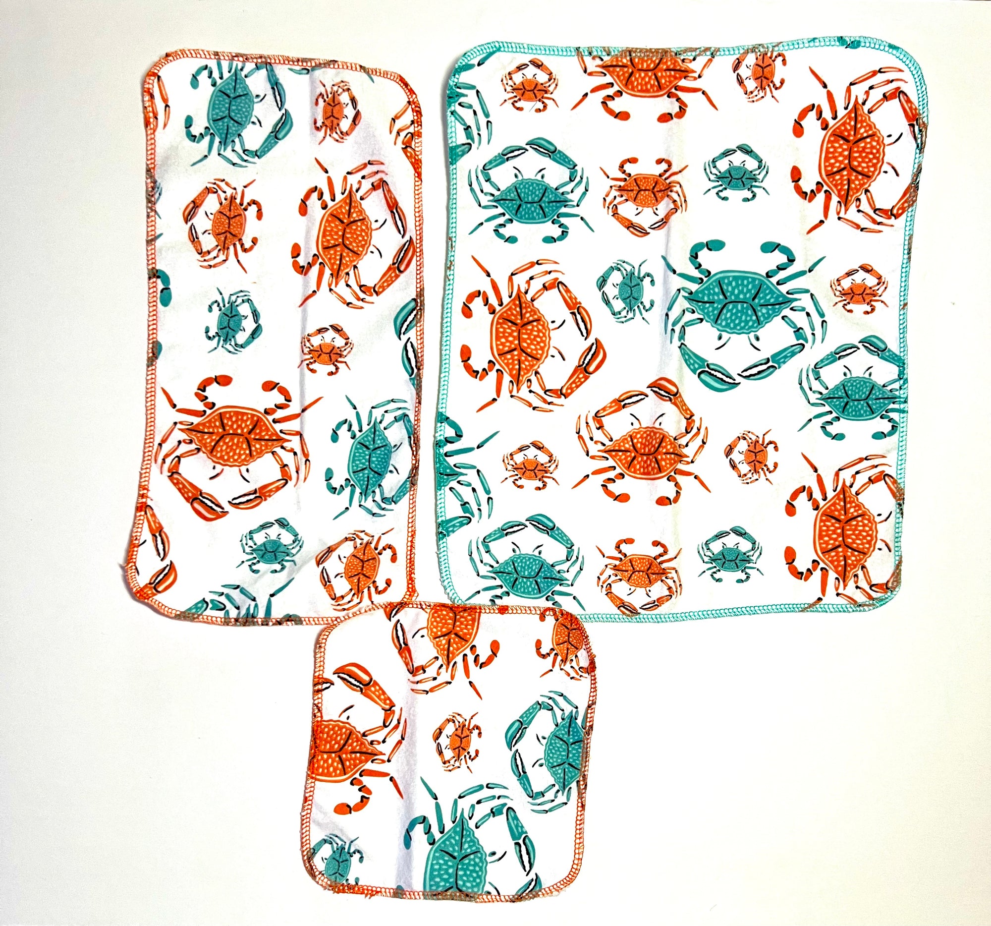 Non Paper Towels Crabs  - 3 sizes to choose from