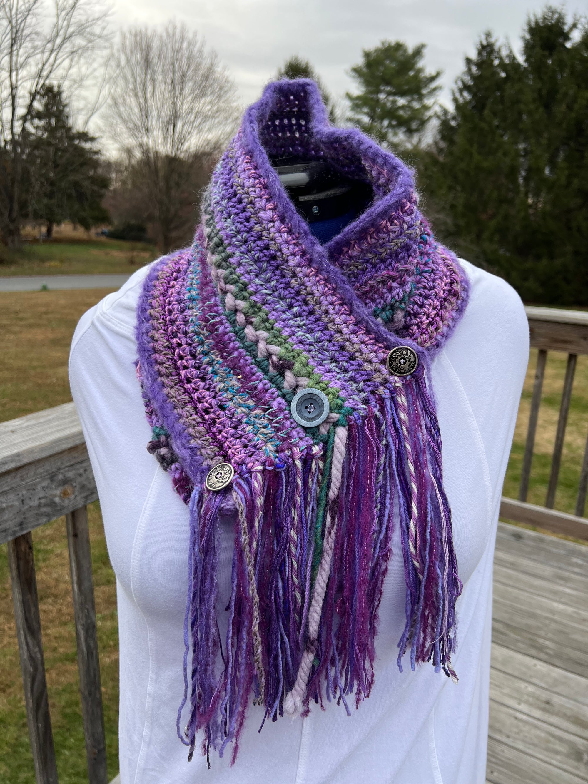 Winter Crochet Cowls - One of a kind designs in assorted colors