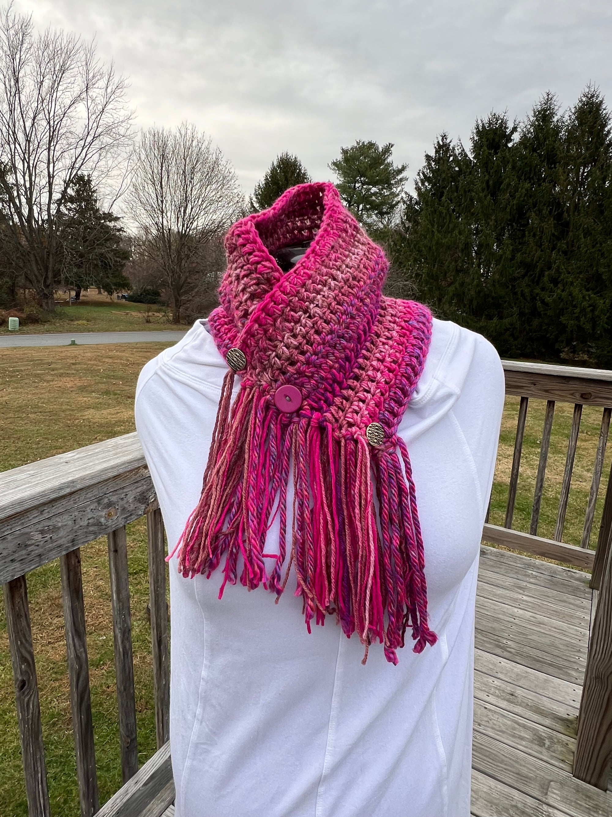 Winter Crochet Cowls - One of a kind designs in assorted colors