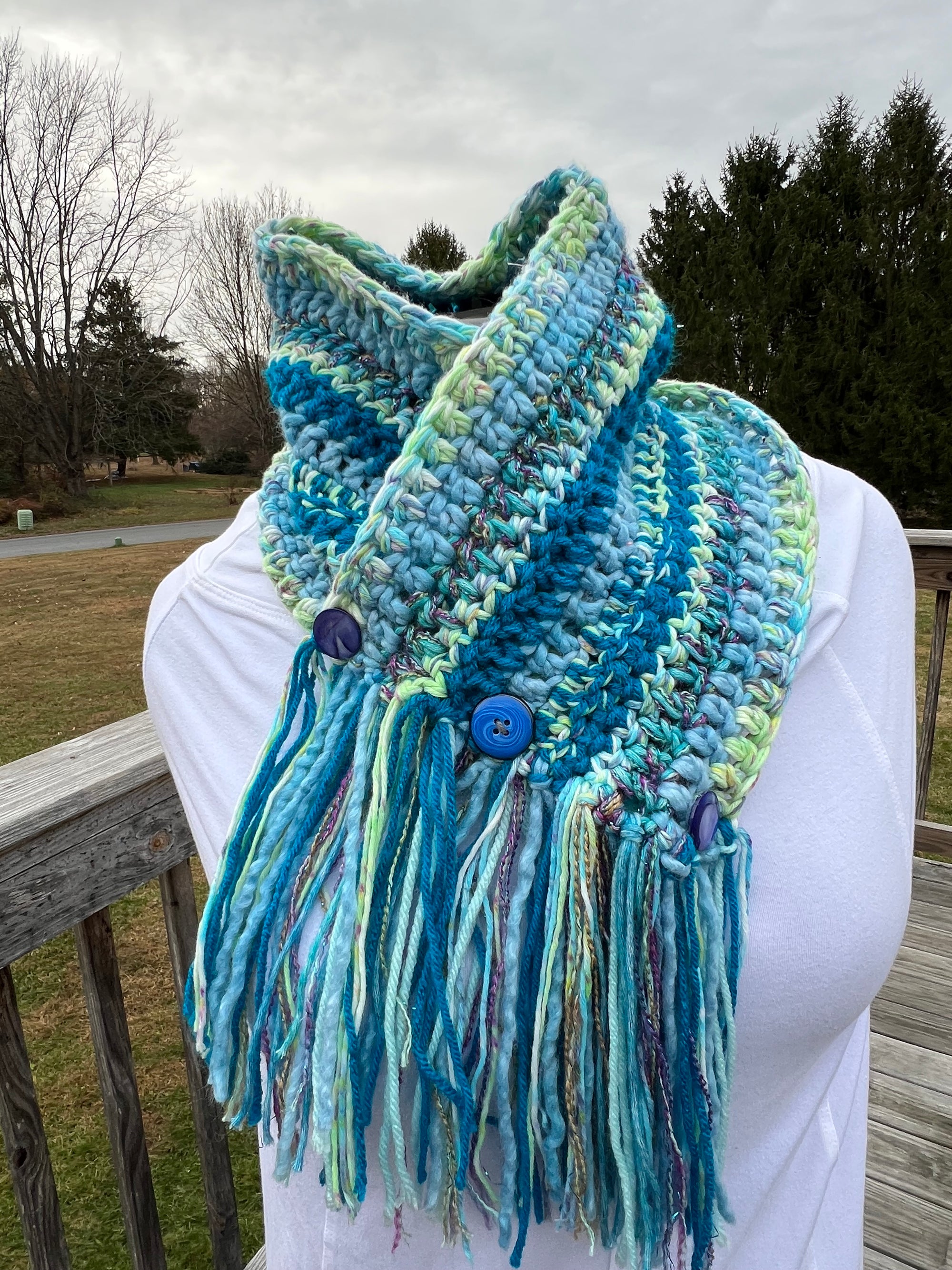 Winter Crochet Cowls - One of a kind designs in assorted colors