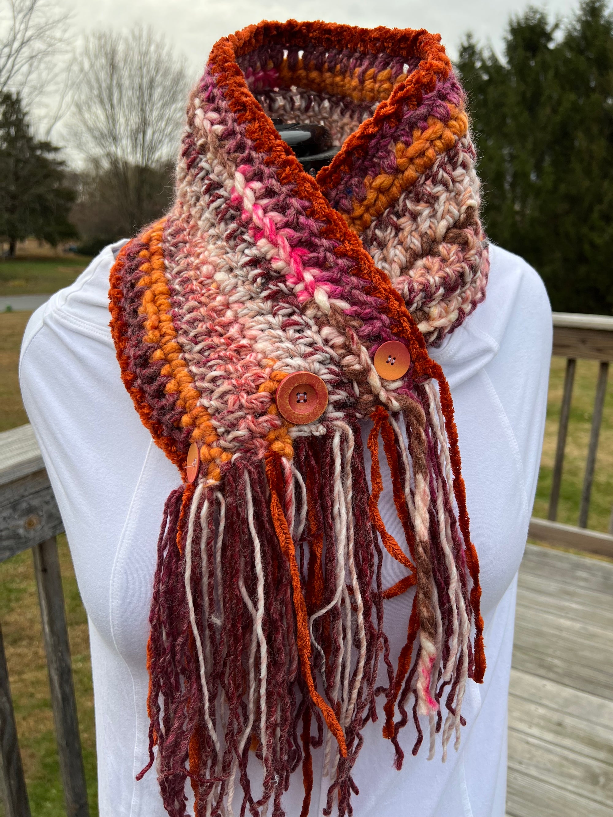 Winter Crochet Cowls - One of a kind designs in assorted colors