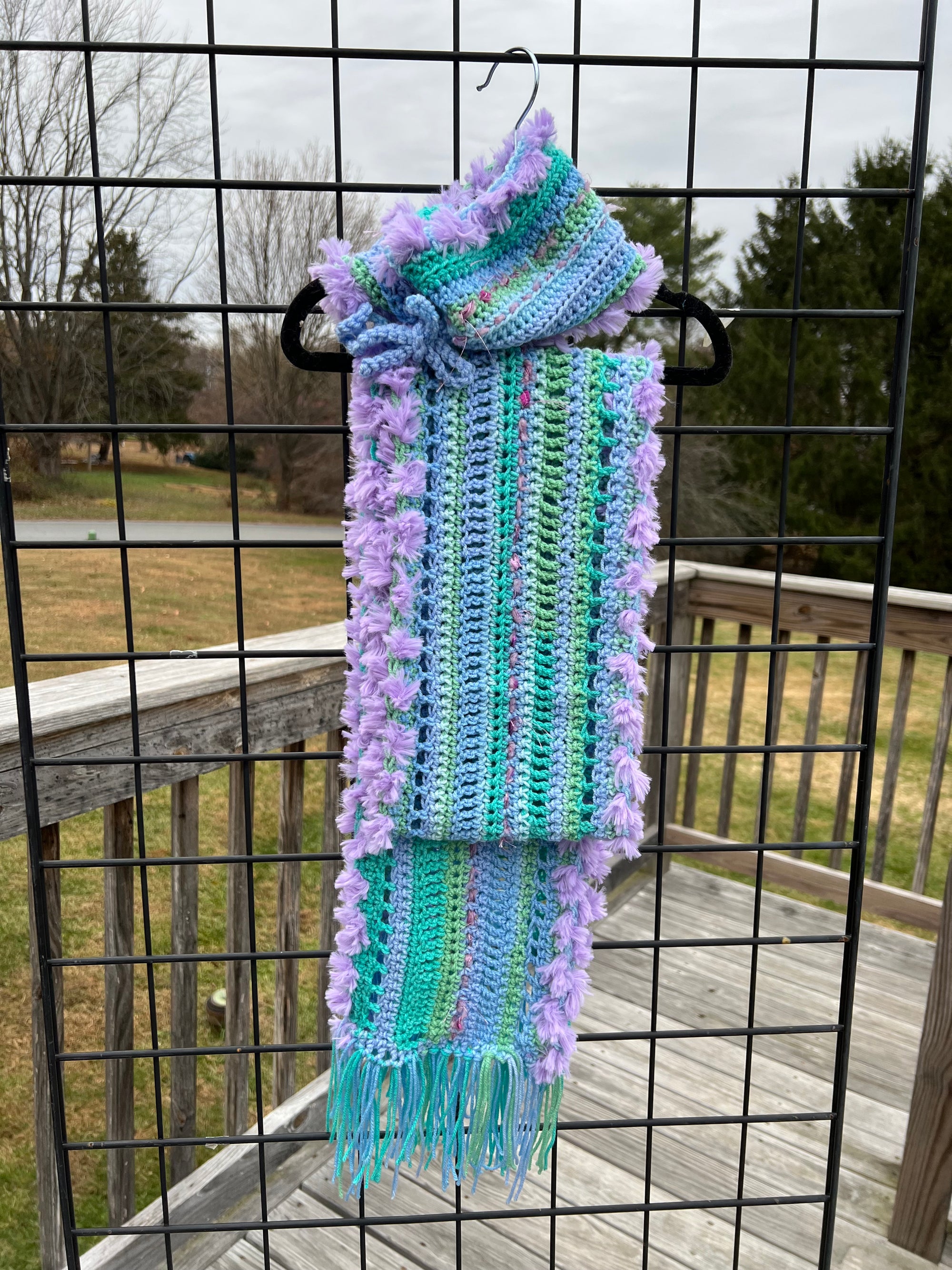 Scarf & Headband Sets - Crochet Soft and Fuzzy