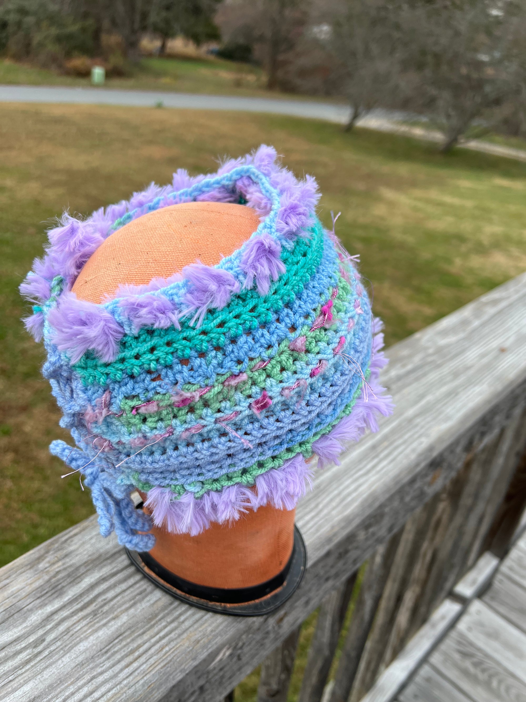 Scarf & Headband Sets - Crochet Soft and Fuzzy