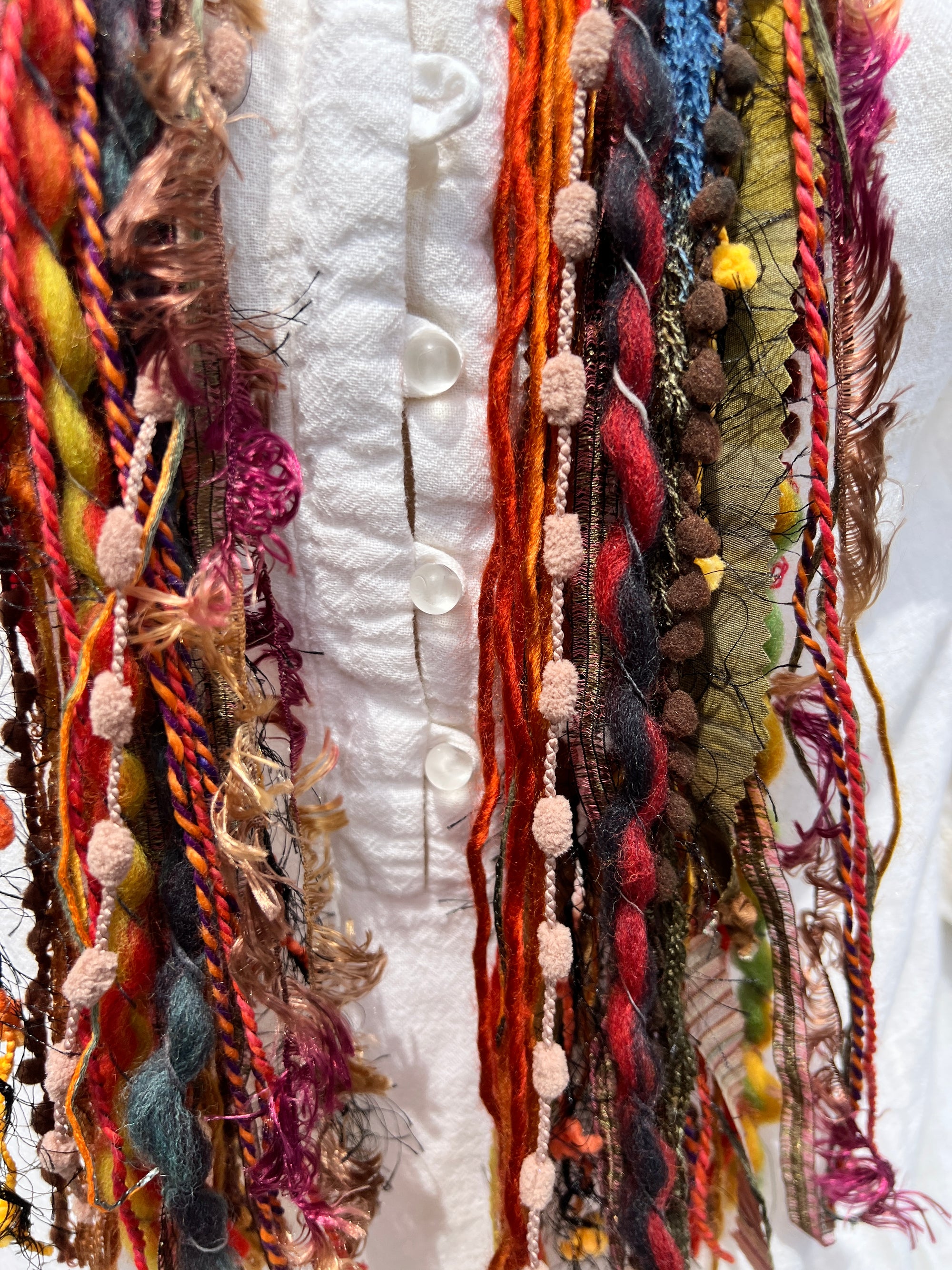 Yarn Scarf - Autumn Tones #1