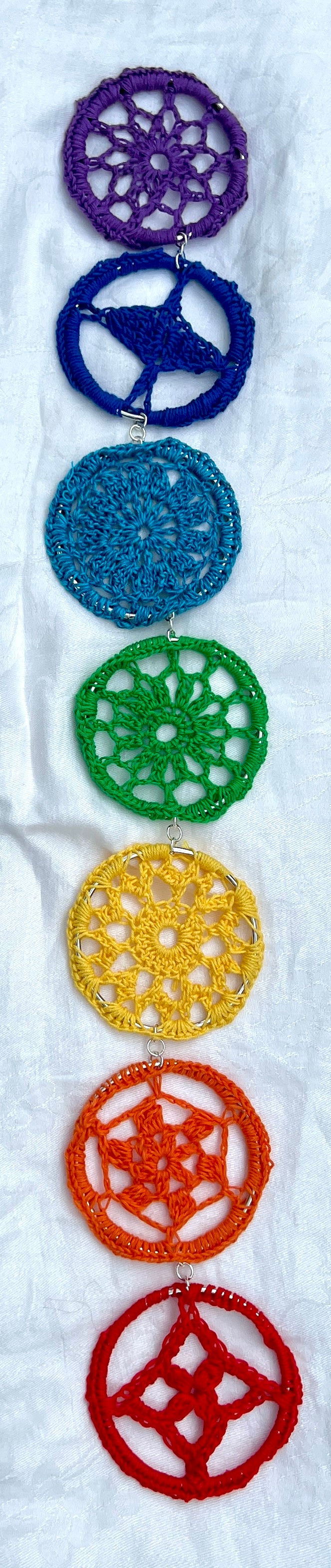 Chakras Hanging Wall Art or Mobile