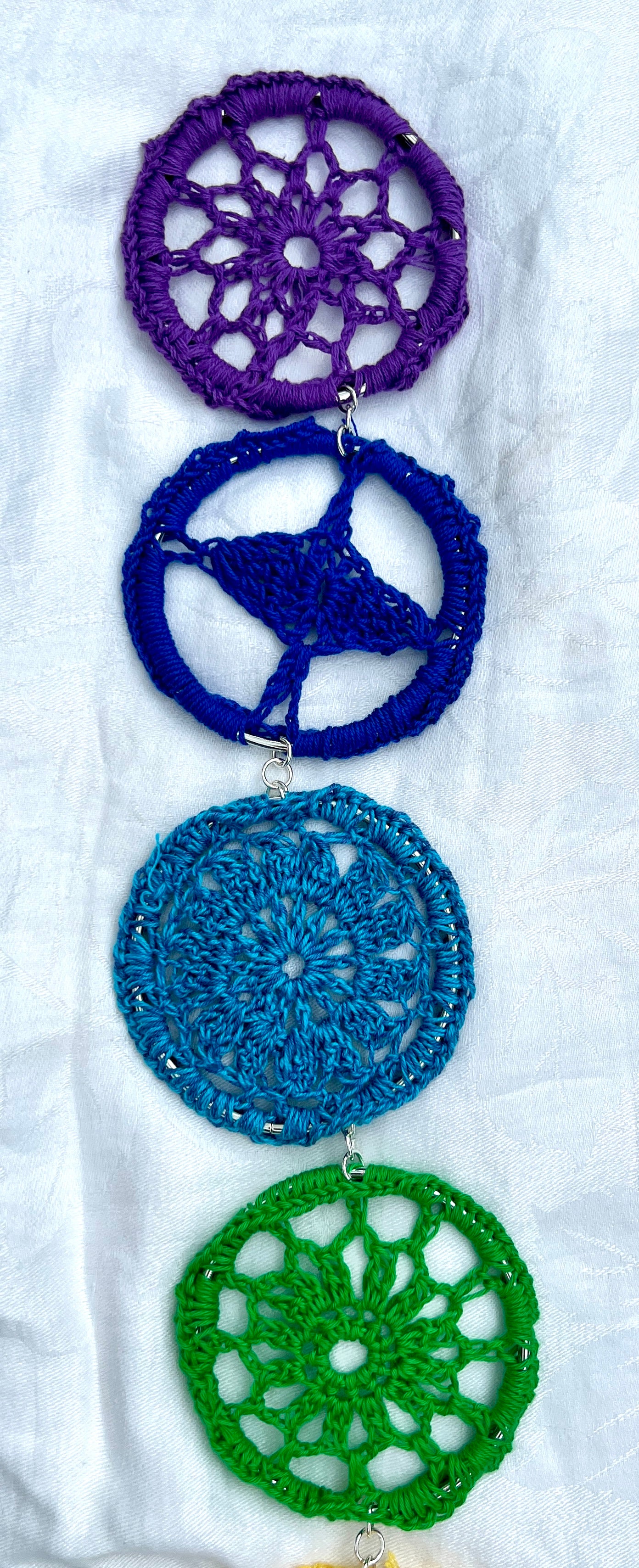 Chakras Hanging Wall Art or Mobile