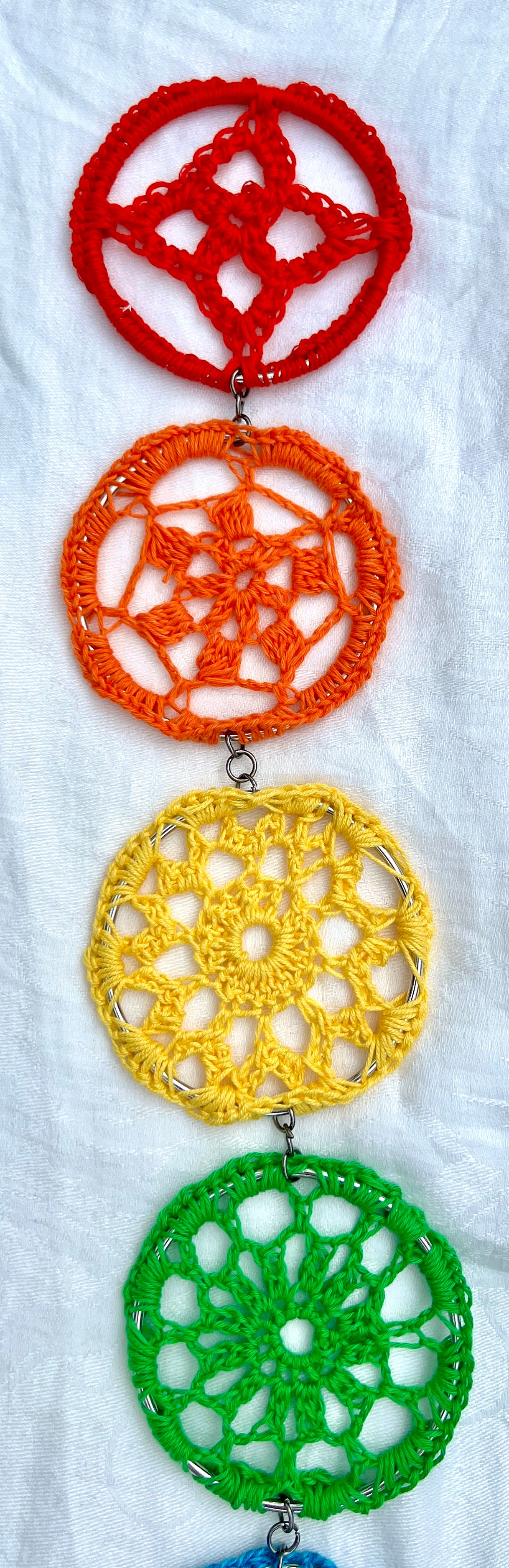 Chakras Hanging Wall Art or Mobile
