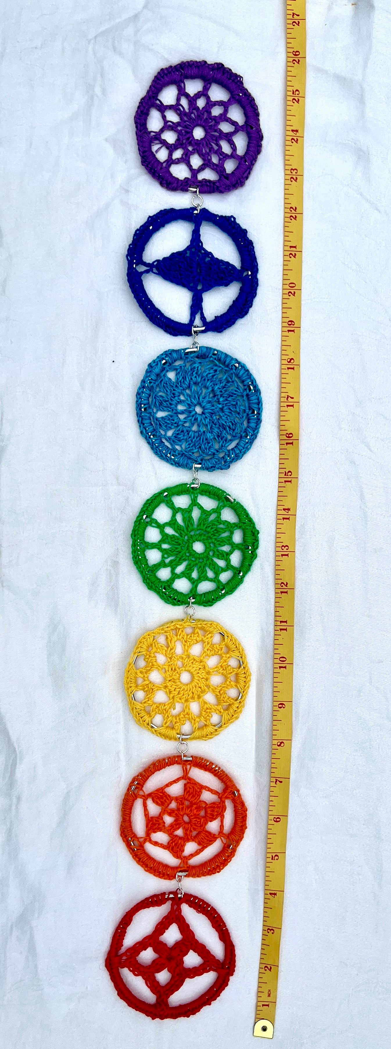 Chakras Hanging Wall Art or Mobile