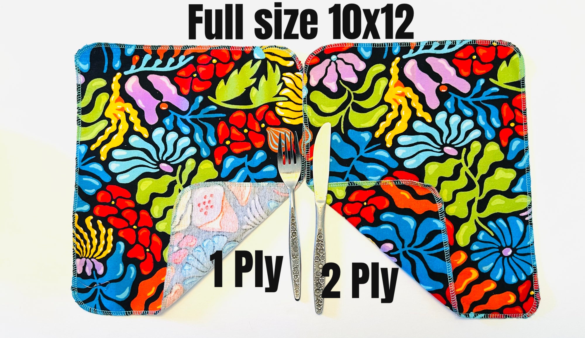 Non Paper Towels Modern Floral Bright