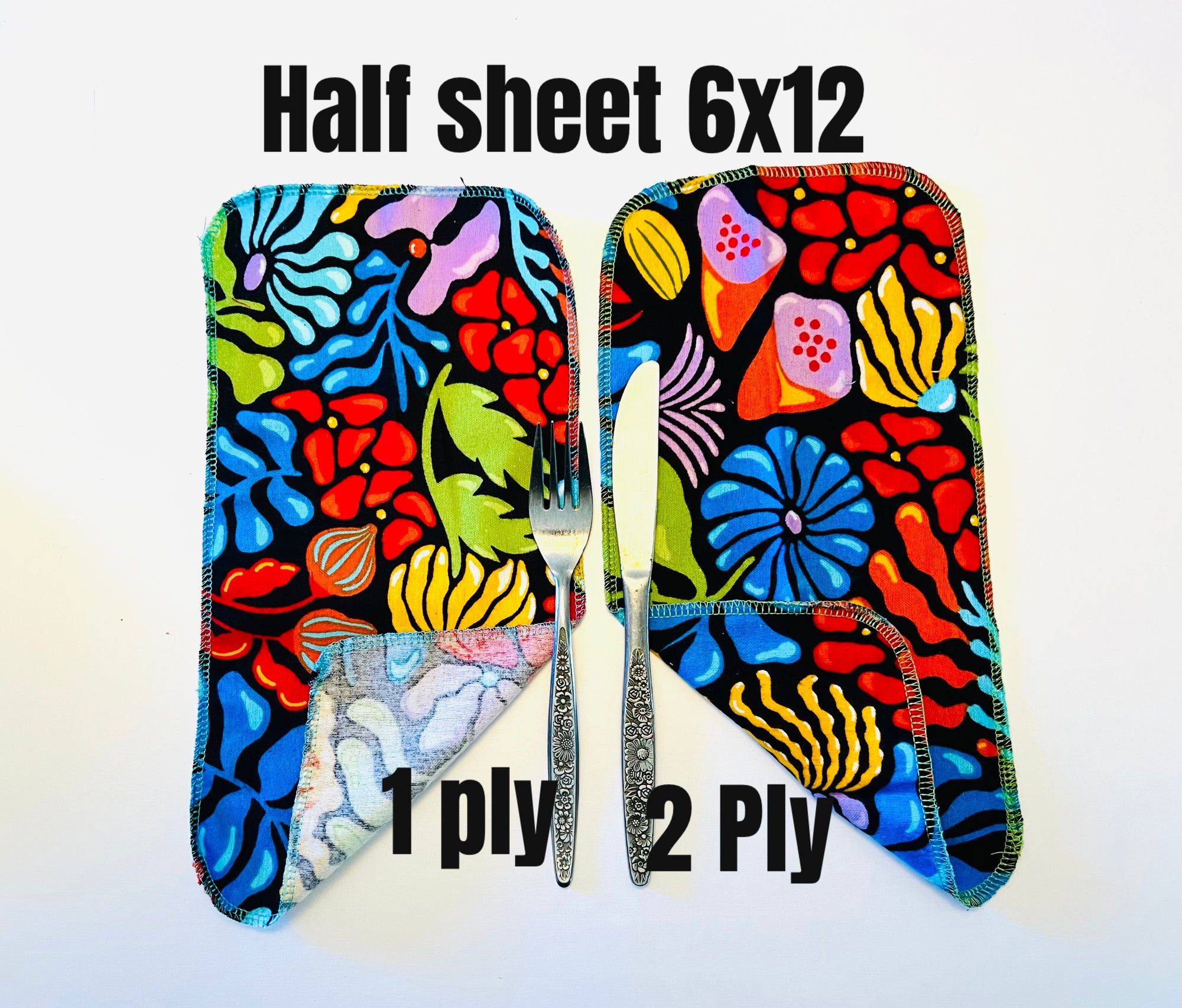 Non Paper Towels Modern Floral Bright