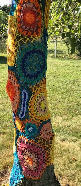 Yarnbomb - Custom per your needs, and we all need a good yarnbomb!