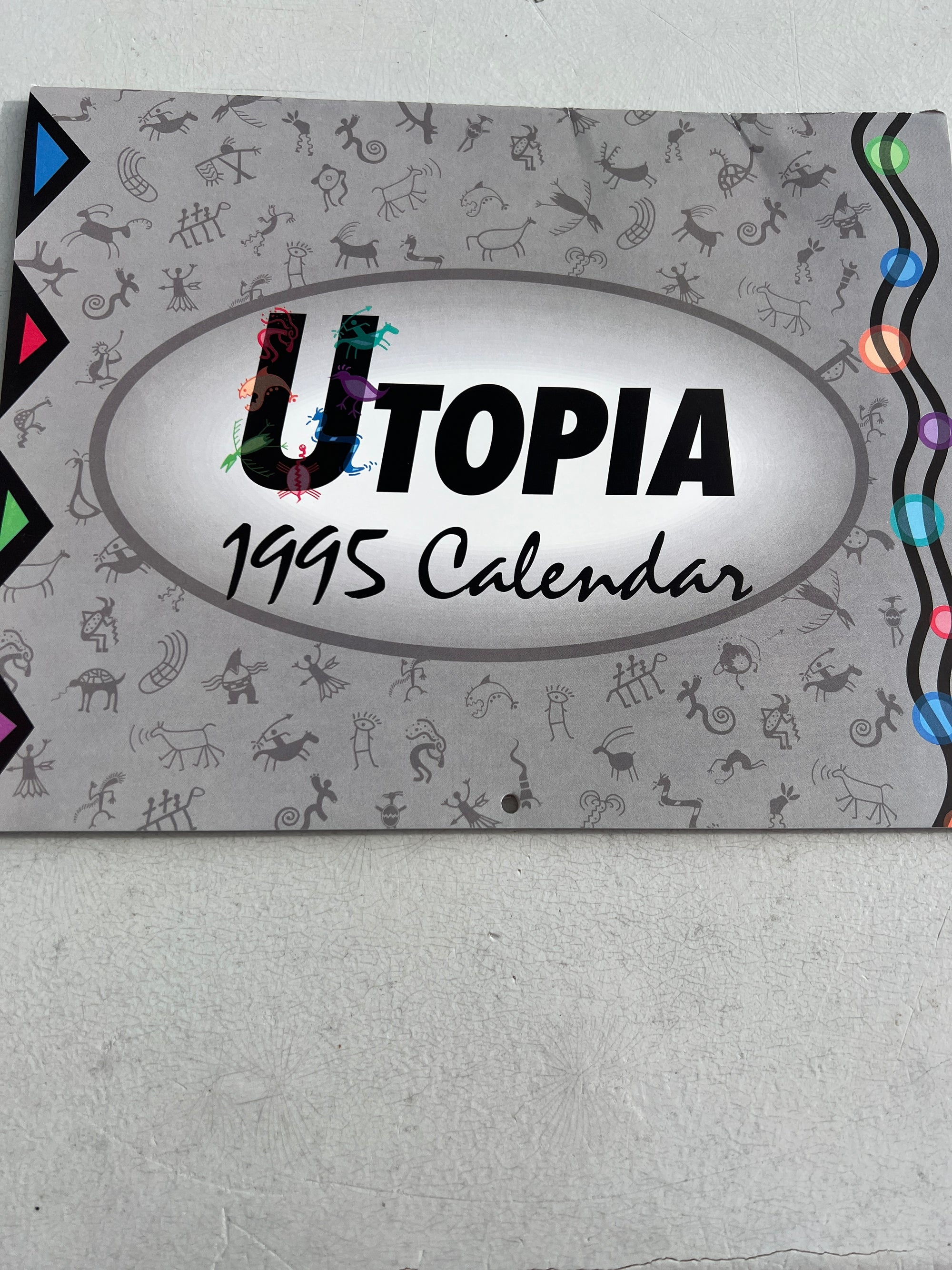 1989 and 1995 Utopia Times Calendar -  Works for 2023!!