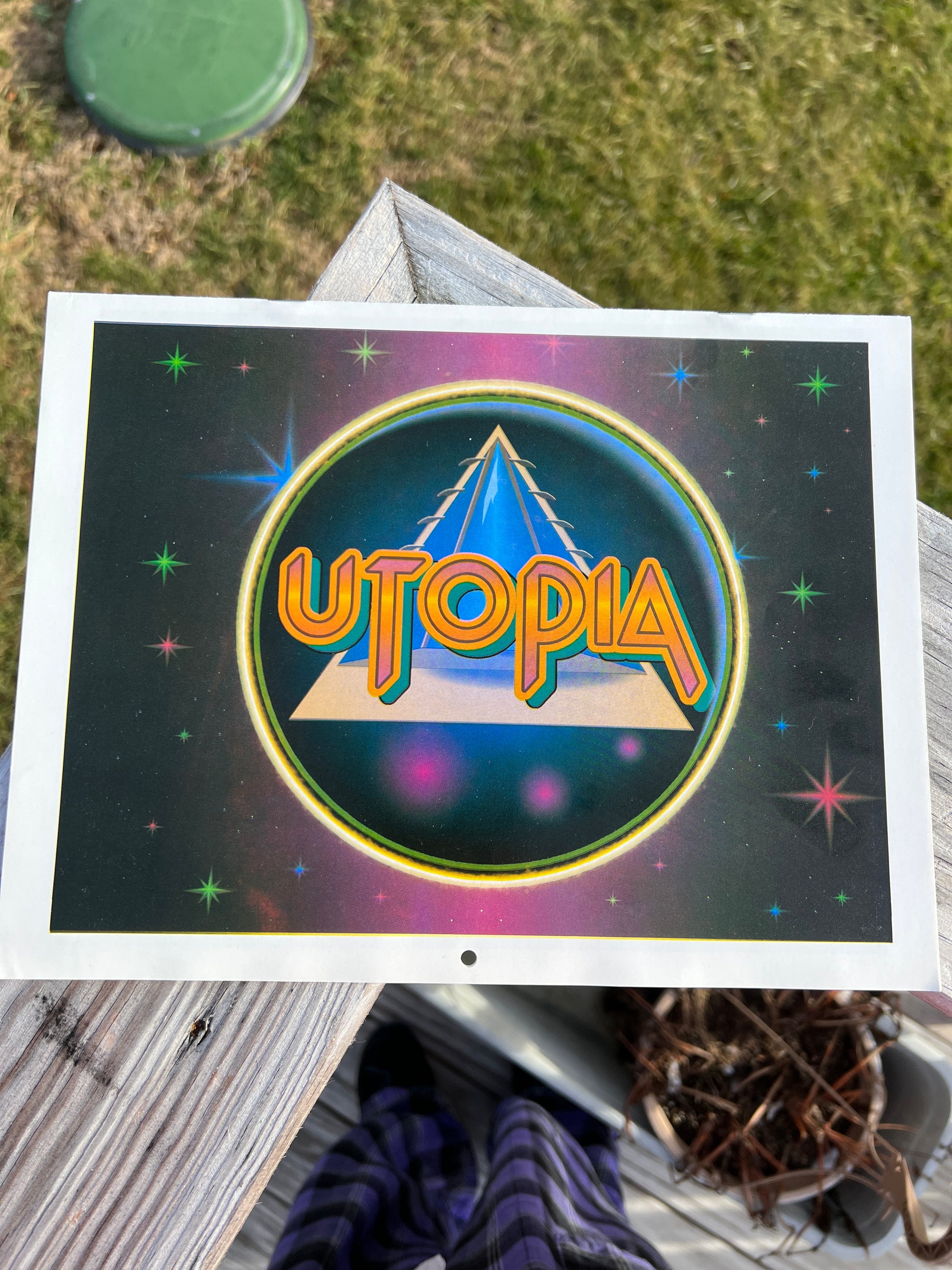 1989 and 1995 Utopia Times Calendar -  Works for 2023!!