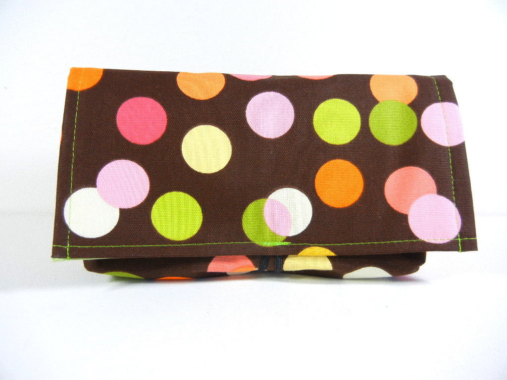 Coupon Organizer Holder Drunk Dots Fabric