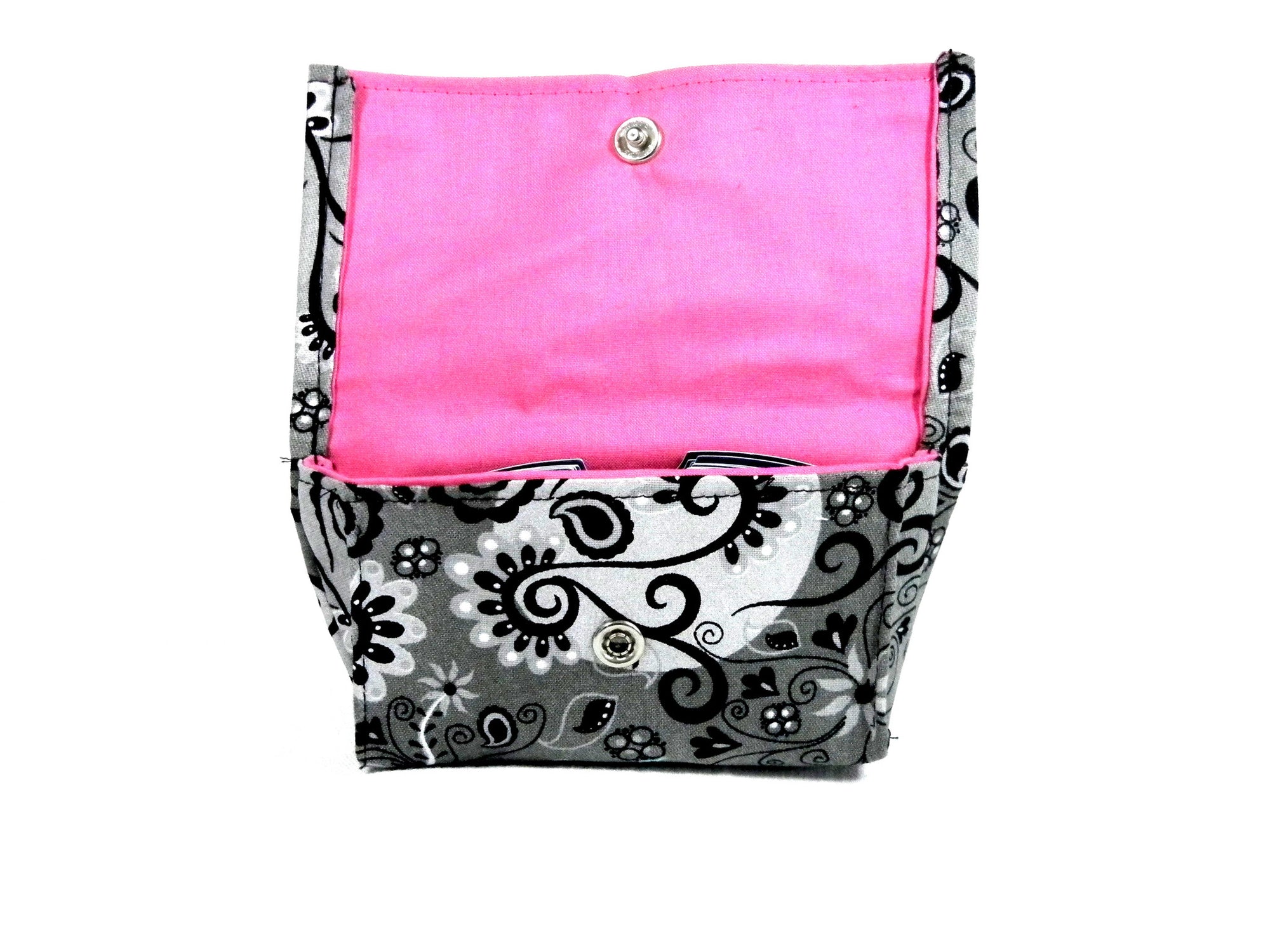 Business Card Holder Store Card Holder Silver Magical Fabric