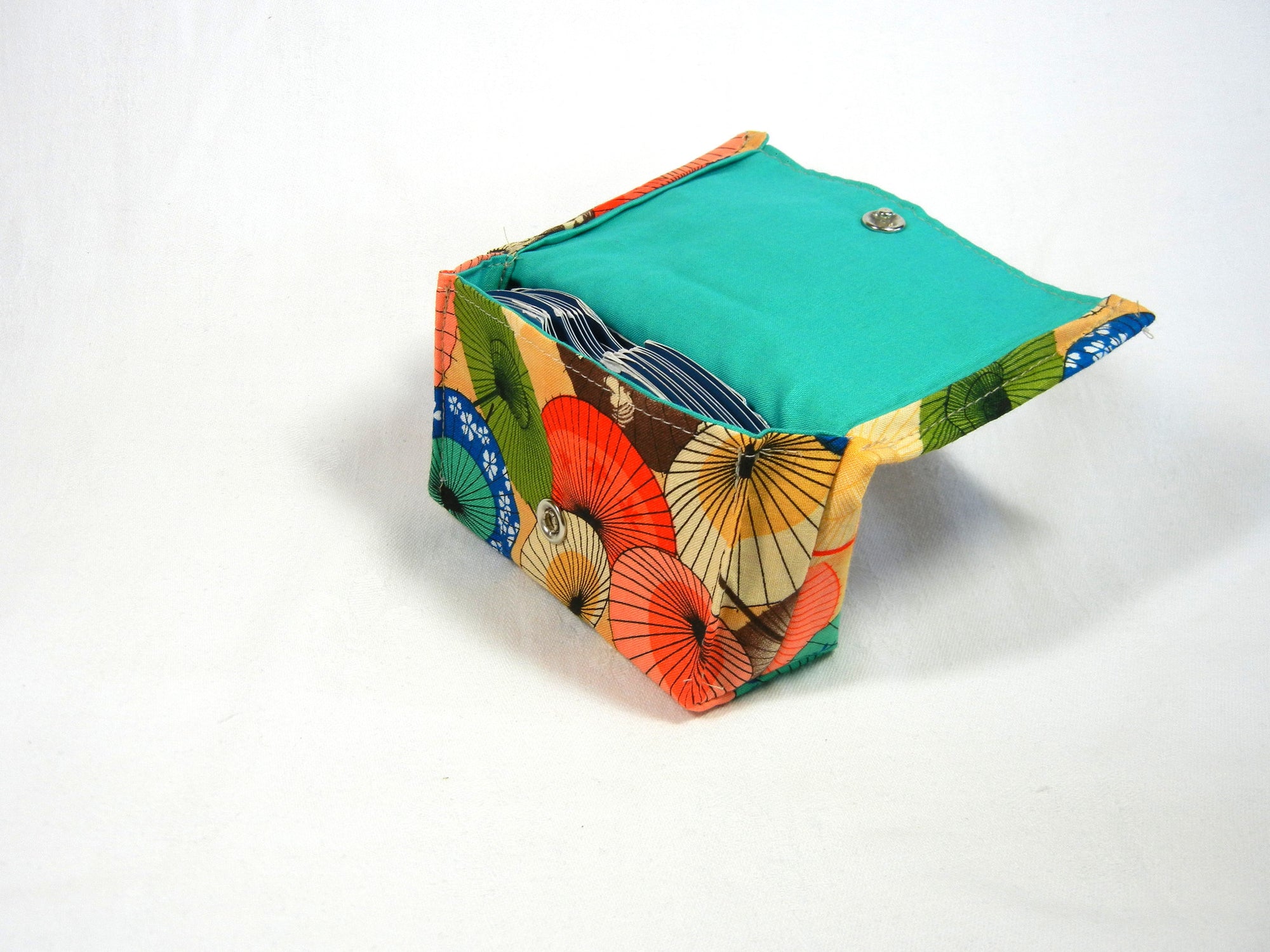 Business Card - Store Card - Gift Card Holder Umbrellas Fabric