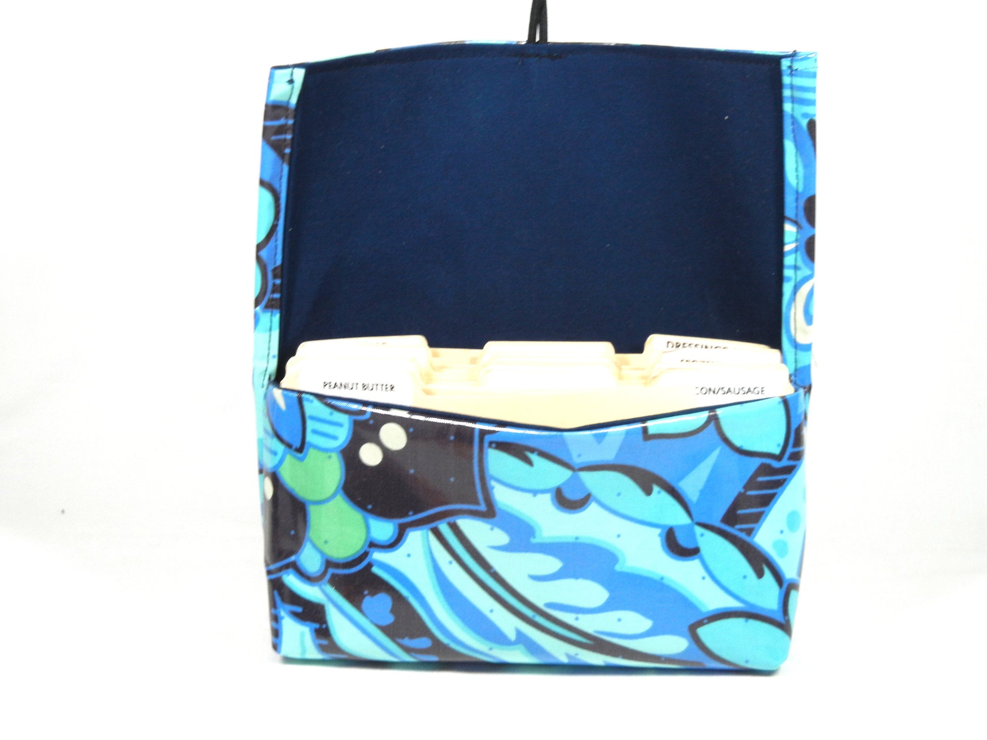 Waterproof Coupon Organizer Blue Orchid