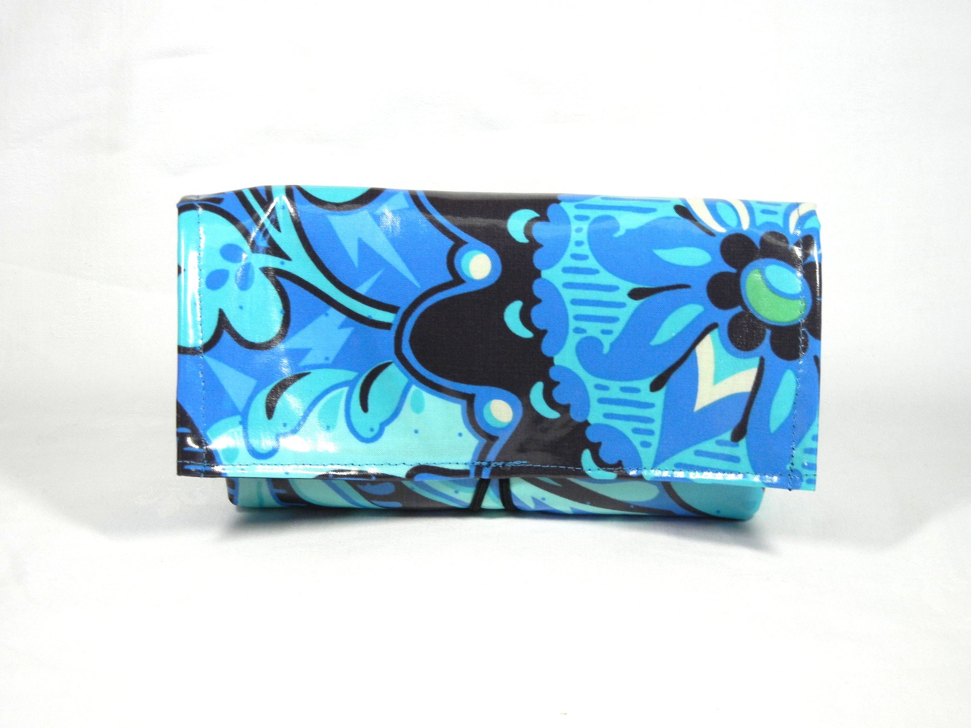 Waterproof Coupon Organizer Blue Orchid