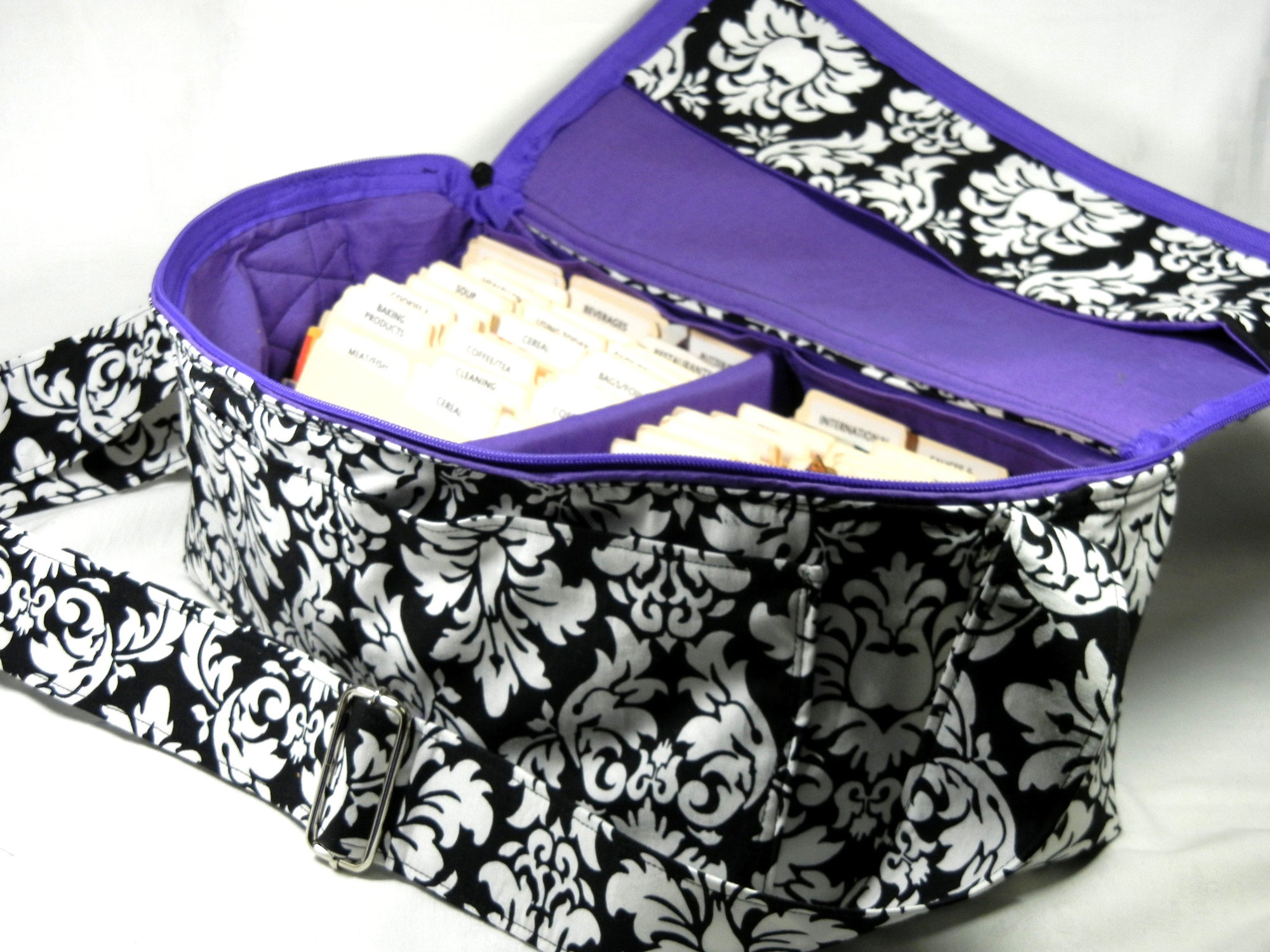 Double Wide Coupon Organizer Classic Damask