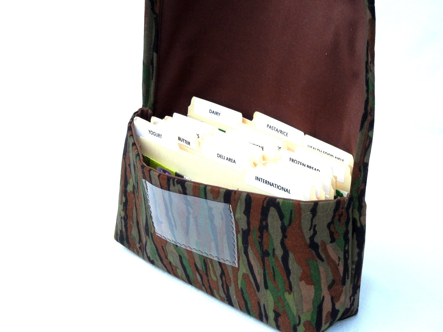 Coupon Organizer Holder Camo Fabric