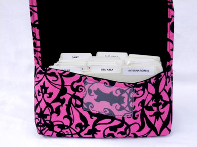 Coupon Holder pink and black