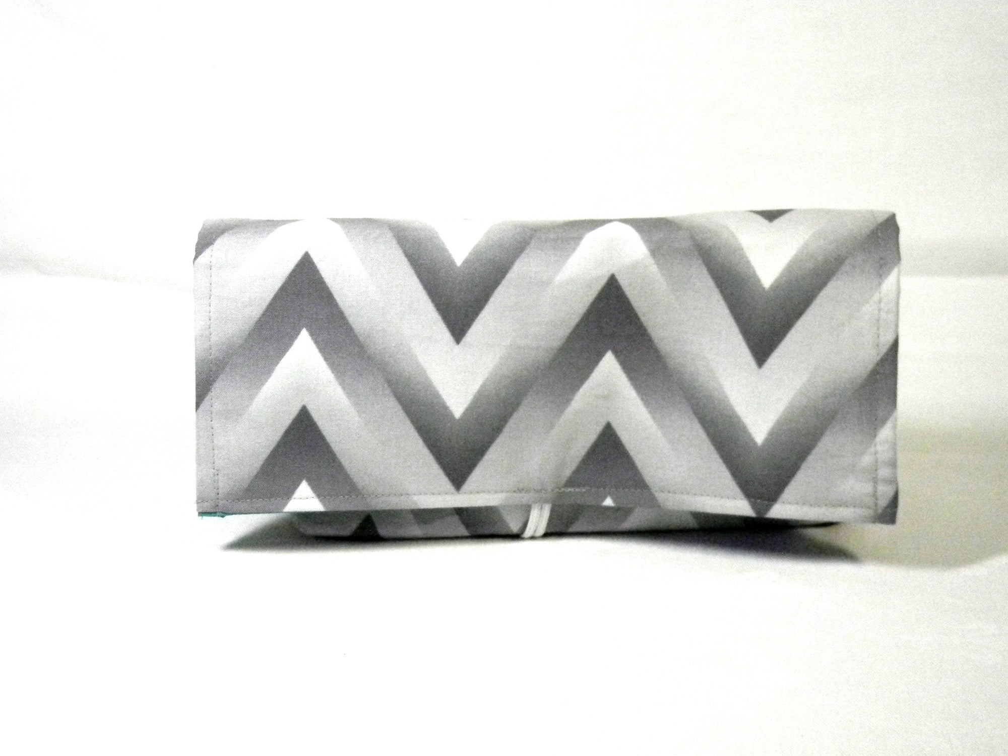 Coupon Organizer Holder Ombre Chevron in Gray