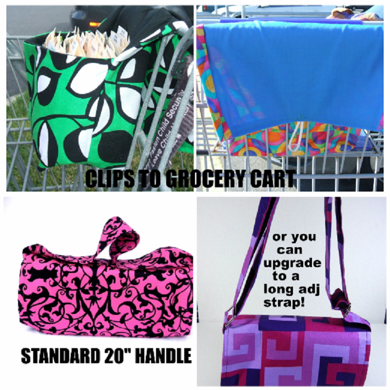 Coupon Bag clips to cart