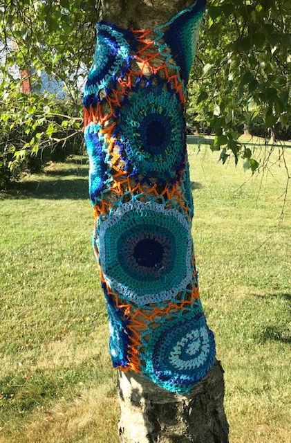 Yarnbomb - Custom per your needs, and we all need a good yarnbomb!