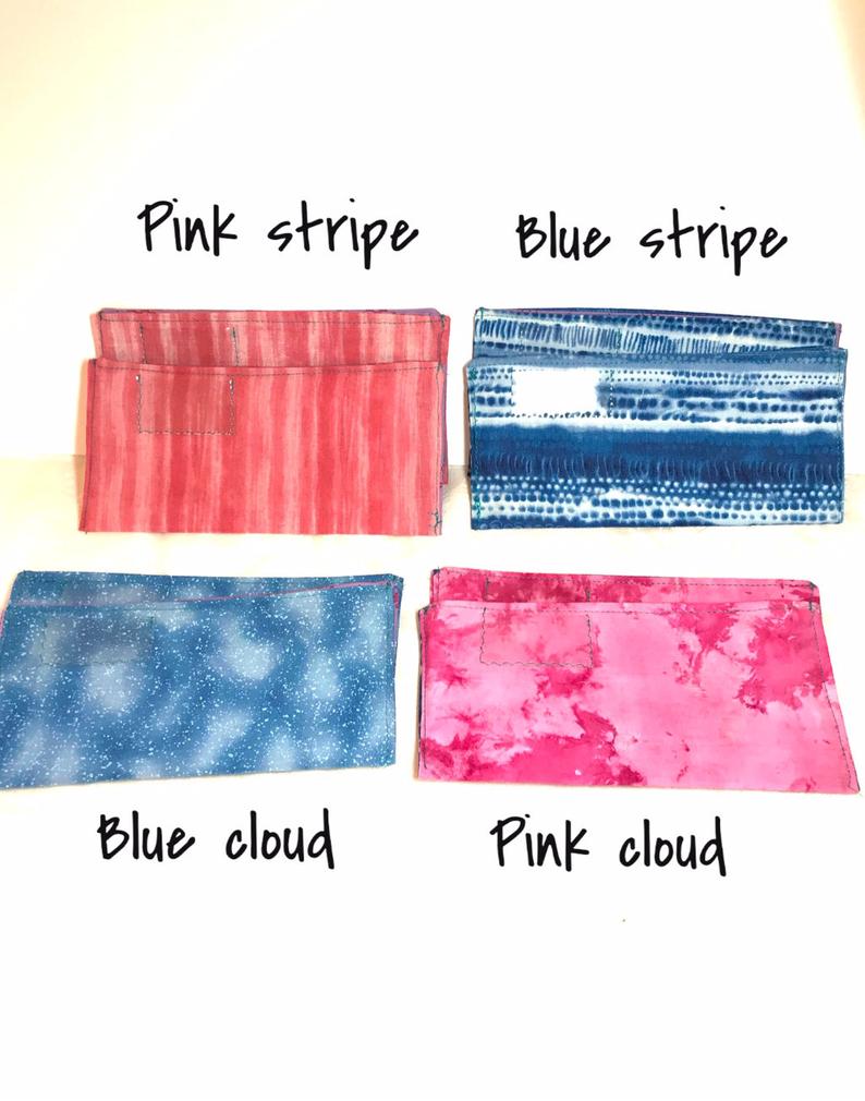Cash Budget Envelopes Fabric  - Set of 2