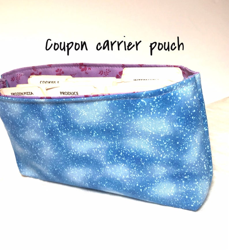 Coupon Carrier Pouch