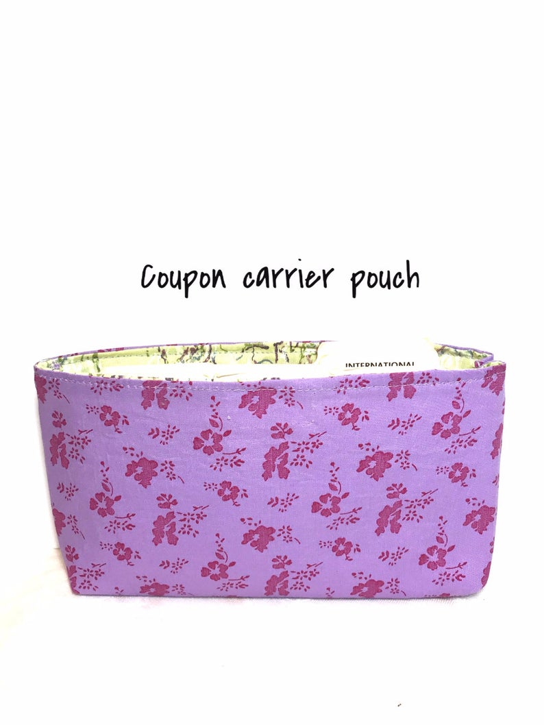 Coupon Carrier Pouch