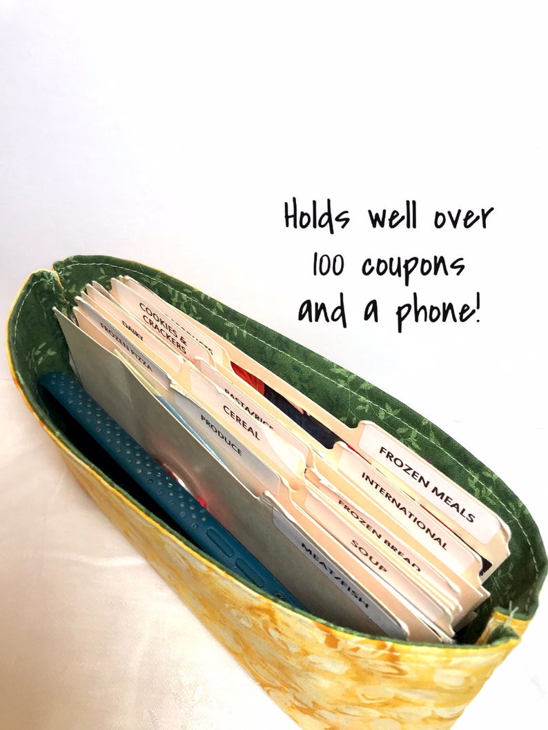 Coupon Carrier Pouch