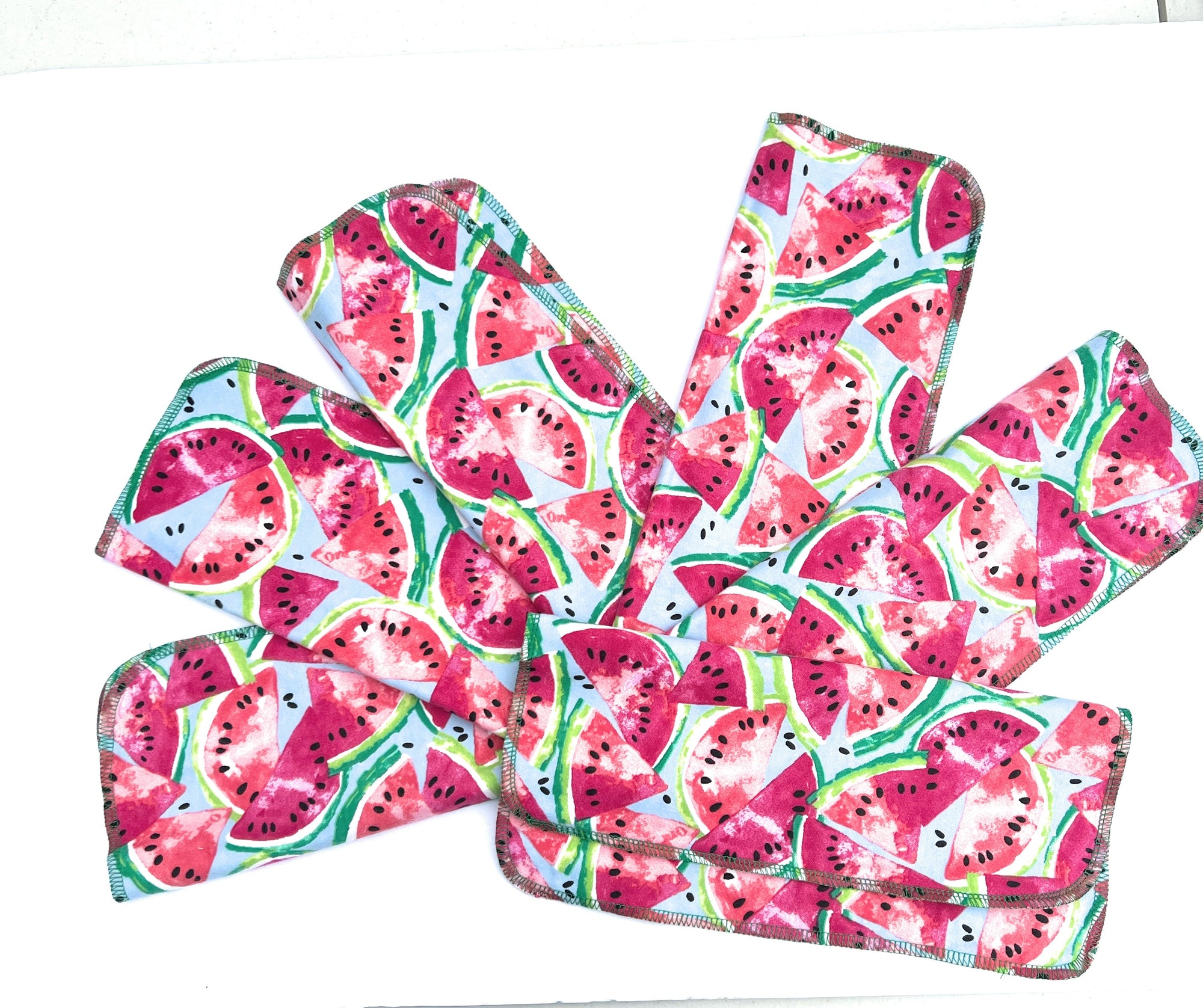 Non Paper Towels Napkins Watermelons Large 10" x 12"  in a 6 pack