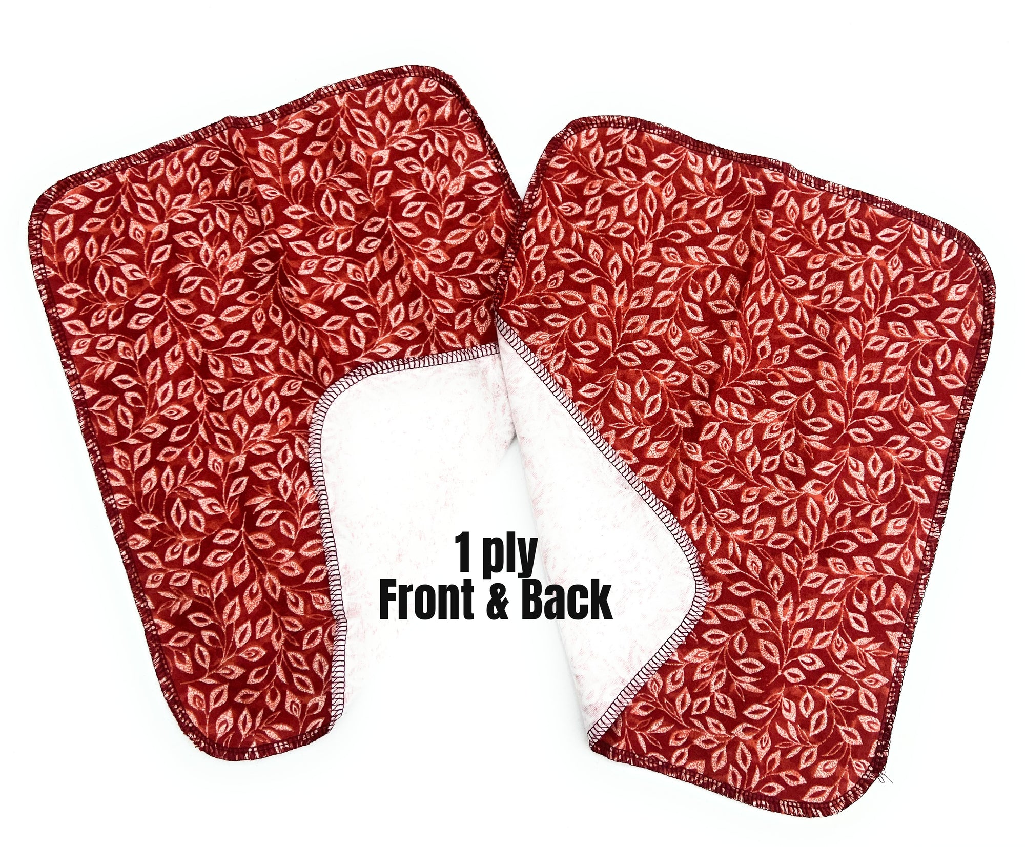 Non Paper Towels Napkins Rust Vinery Large 10" x 12"  in a 6 pack