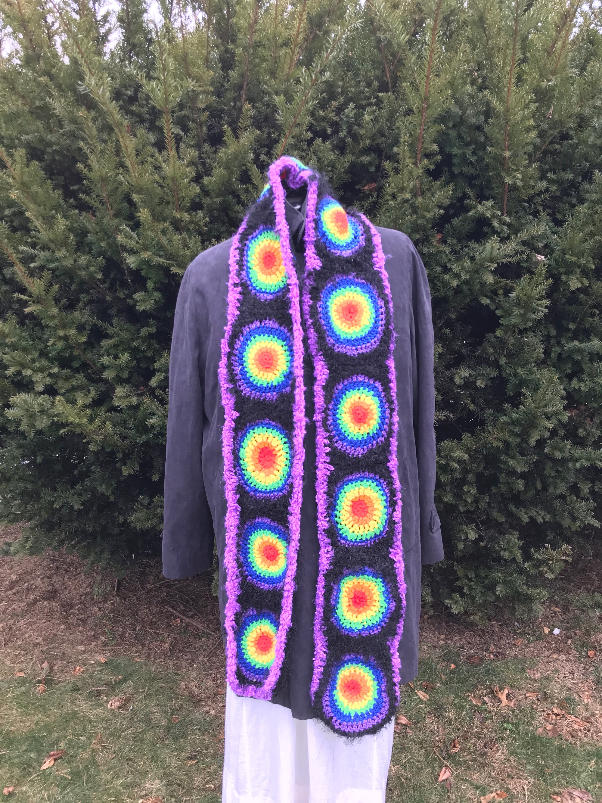 Scarf LGBTQ Rainbow Pride Circles