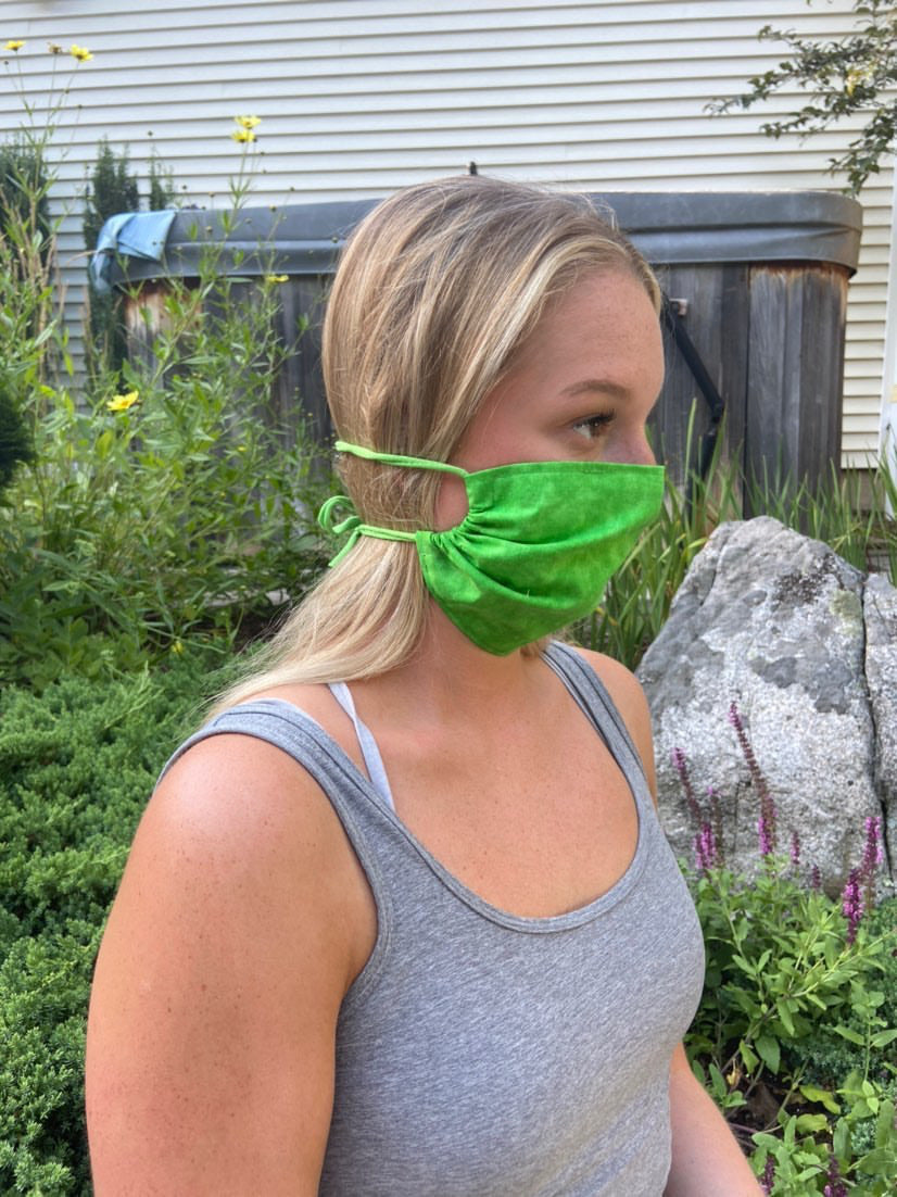 Face Masks Set of 5 in Rainbow of Colors