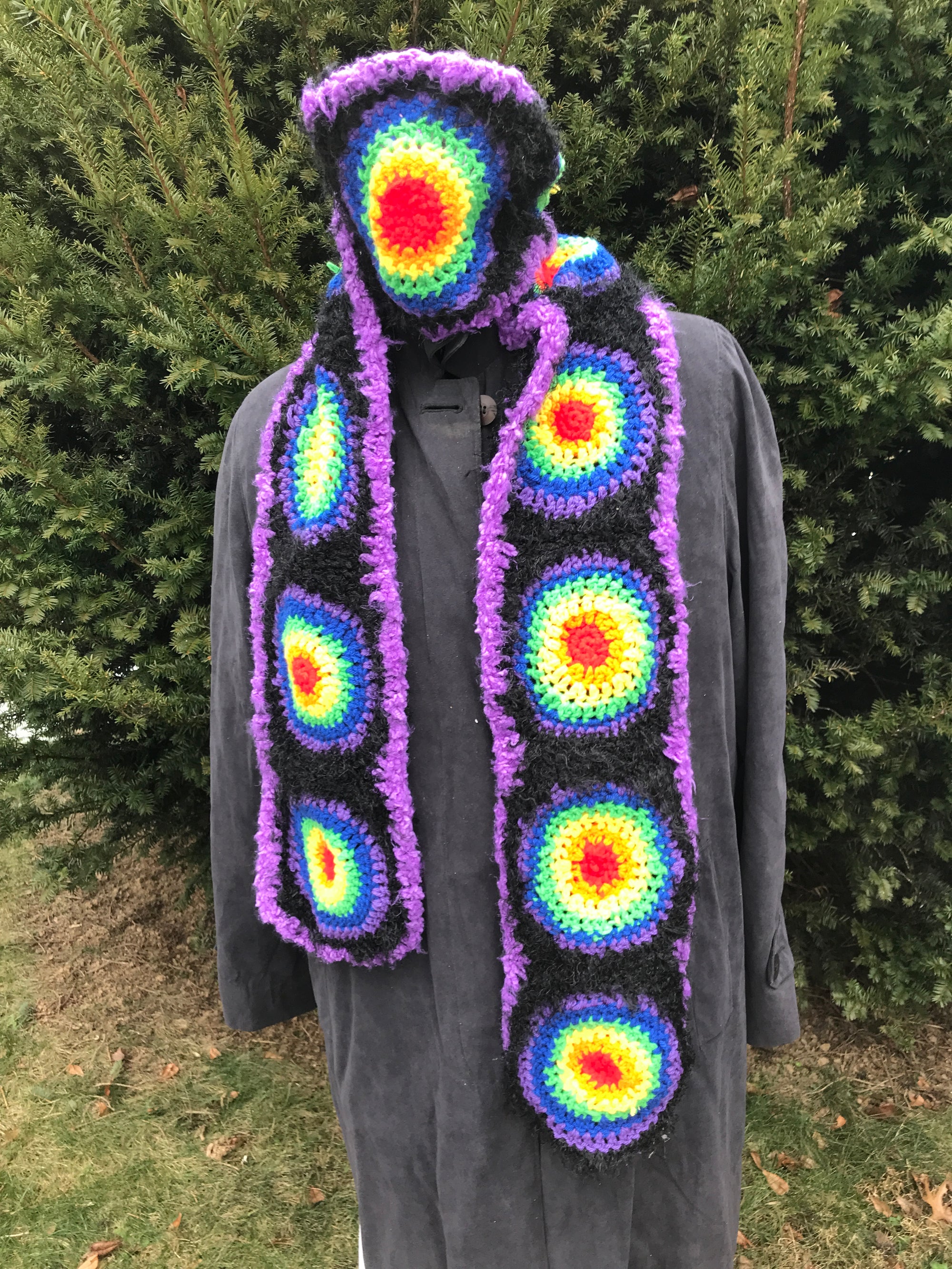 Scarf LGBTQ Rainbow Pride Circles