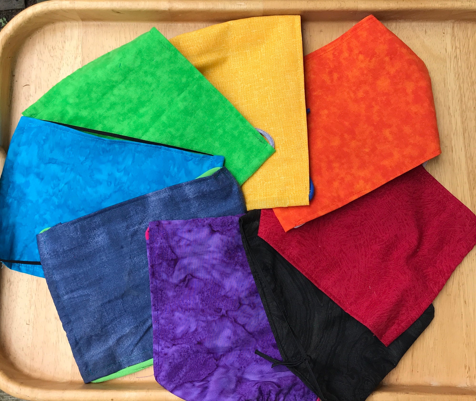 Face Mask - Pleated Style with Pocket and Nose Piece