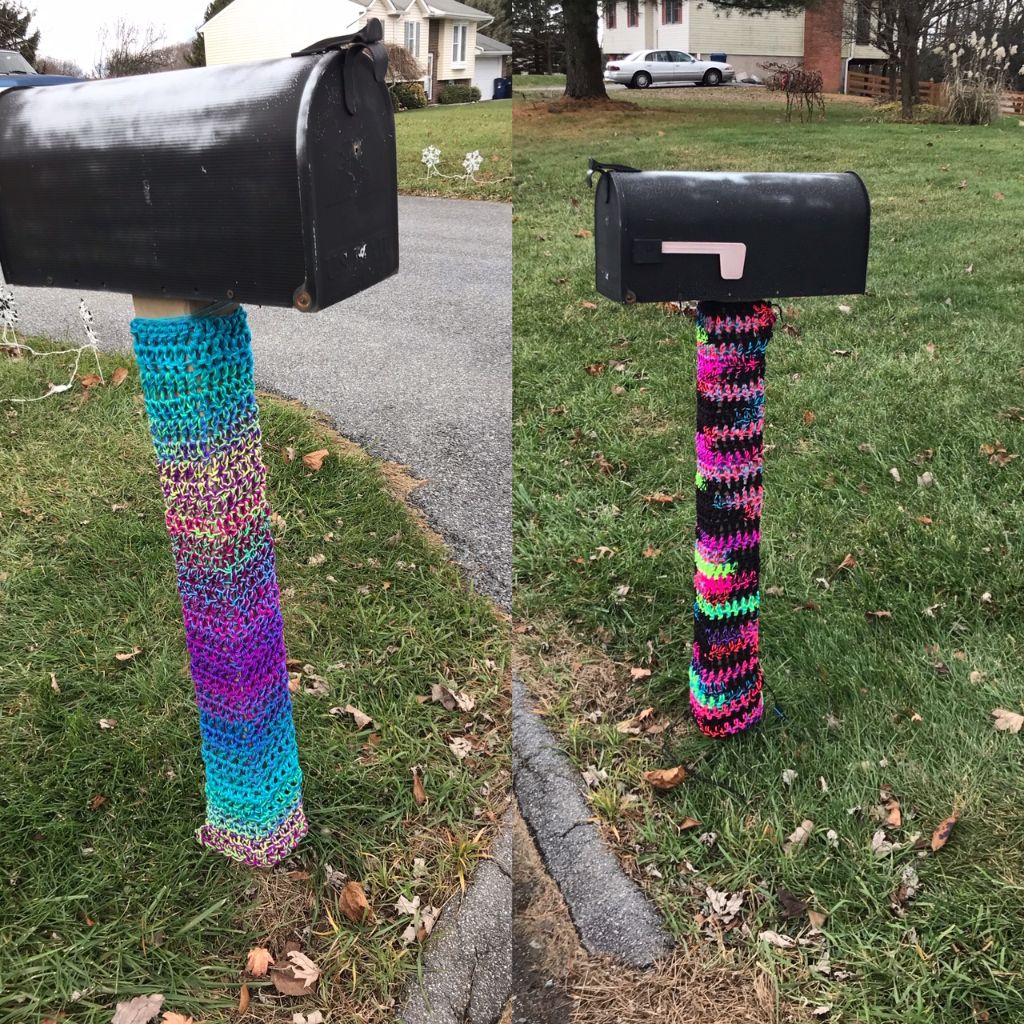 Yarnbomb - Custom per your needs, and we all need a good yarnbomb!