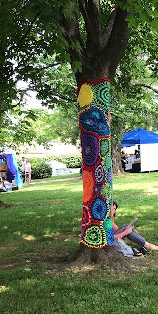 Yarnbomb - Custom per your needs, and we all need a good yarnbomb!