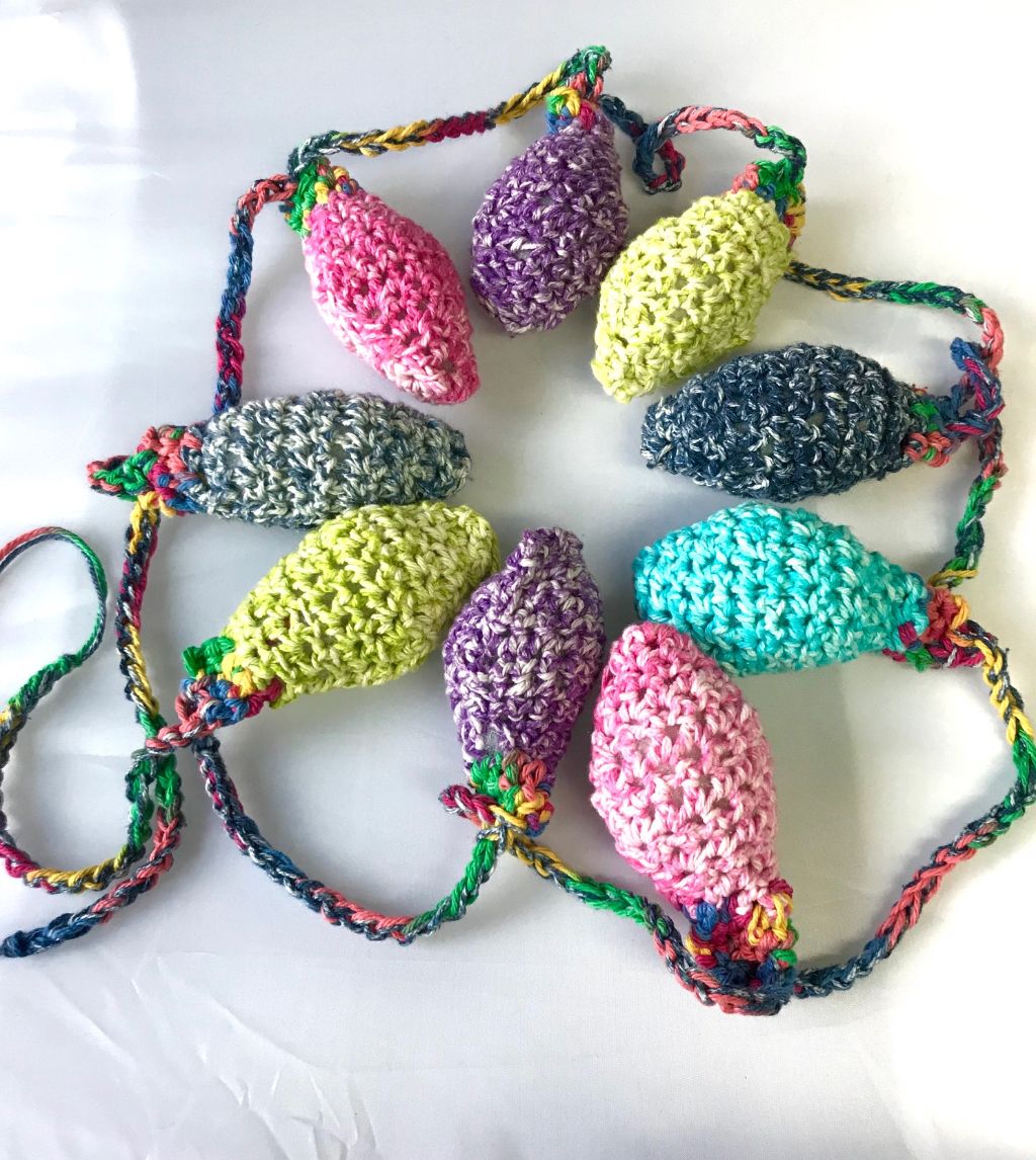Crochet Light Set - Watercolor Pastels