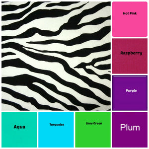 Coupon Organizer Zebra Fabric